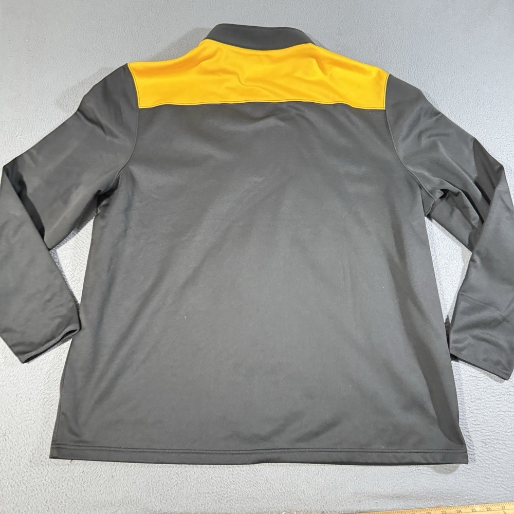 NFL Team Apparel Pittsburgh‎ Steelers 1/4 Zip Pullover Size 3XL Football - Picture 3 of 6